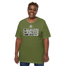 Load image into Gallery viewer, Operation Go For Souls Unisex T-shirt
