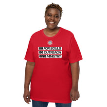 Load image into Gallery viewer, Operation Go For Souls Unisex T-shirt