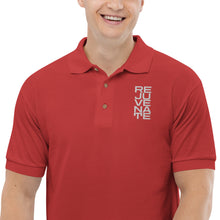 Load image into Gallery viewer, Rejuvenate Embroidered Polo Shirt (Unisex)