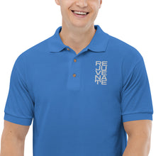 Load image into Gallery viewer, Rejuvenate Embroidered Polo Shirt (Unisex)