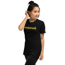 Load image into Gallery viewer, Restored. Short-Sleeve Women T-Shirt