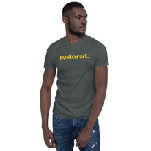 Load image into Gallery viewer, Restored. Short-Sleeve Men T-Shirt