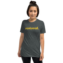 Load image into Gallery viewer, Restored. Short-Sleeve Women T-Shirt