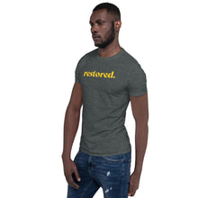 Load image into Gallery viewer, Restored. Short-Sleeve Men T-Shirt