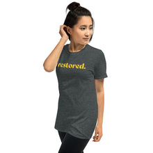 Load image into Gallery viewer, Restored. Short-Sleeve Women T-Shirt
