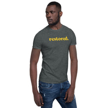 Load image into Gallery viewer, Restored. Short-Sleeve Men T-Shirt