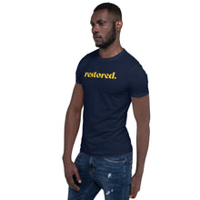 Load image into Gallery viewer, Restored. Short-Sleeve Men T-Shirt