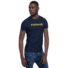 Load image into Gallery viewer, Restored. Short-Sleeve Men T-Shirt
