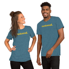 Load image into Gallery viewer, Restored. Short-Sleeve Unisex T-Shirt