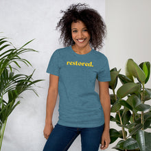 Load image into Gallery viewer, Restored. Short-Sleeve Women T-Shirt