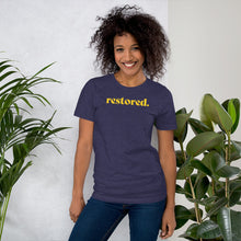 Load image into Gallery viewer, Restored. Short-Sleeve Women T-Shirt