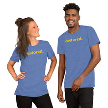 Load image into Gallery viewer, Restored. Short-Sleeve Unisex T-Shirt