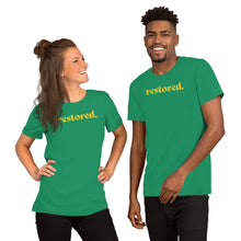 Load image into Gallery viewer, Restored. Short-Sleeve Unisex T-Shirt