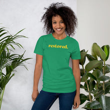 Load image into Gallery viewer, Restored. Short-Sleeve Women T-Shirt
