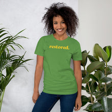 Load image into Gallery viewer, Restored. Short-Sleeve Women T-Shirt