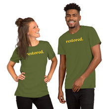Load image into Gallery viewer, Restored. Short-Sleeve Unisex T-Shirt