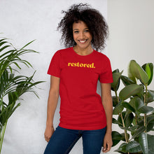 Load image into Gallery viewer, Restored. Short-Sleeve Women T-Shirt