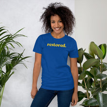 Load image into Gallery viewer, Restored. Short-Sleeve Women T-Shirt