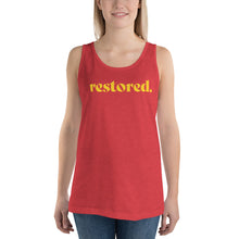Load image into Gallery viewer, Restored. Tank Top