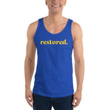 Load image into Gallery viewer, Restored. Unisex Tank Top
