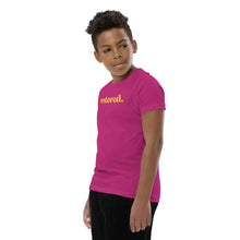 Load image into Gallery viewer, Restored. Youth Short Sleeve T-Shirt