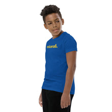 Load image into Gallery viewer, Restored. Youth Short Sleeve T-Shirt
