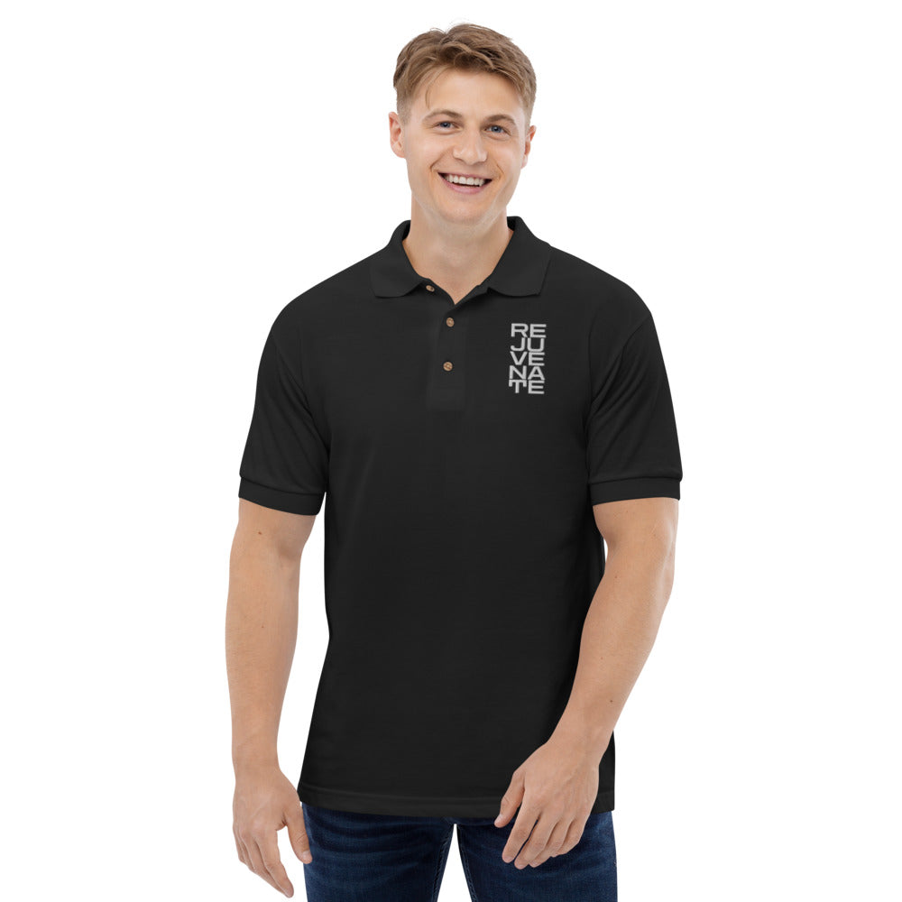 Rejuvenate Embroidered Polo Shirt (Unisex)