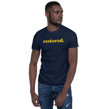 Load image into Gallery viewer, Restored. Short-Sleeve Men T-Shirt
