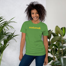 Load image into Gallery viewer, Restored. Short-Sleeve Women T-Shirt
