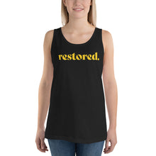 Load image into Gallery viewer, Restored. Tank Top
