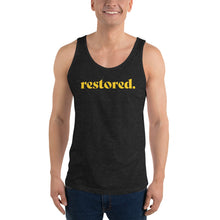 Load image into Gallery viewer, Restored. Unisex Tank Top
